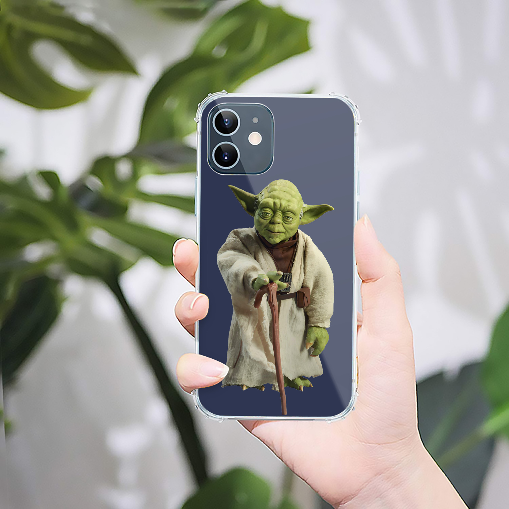 （画像用） スター・ウォーズ Star Wars 【iPhone 12シリーズ対応】透明スマホケース（クリアソフトケース）